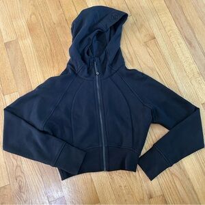 Lululemon Cropped Scuba Full Zip Hoodie Size 4